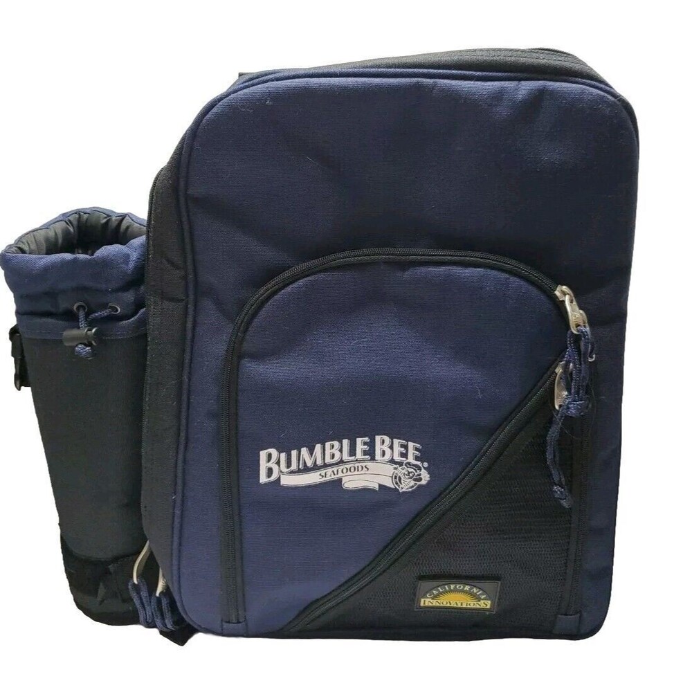 Insulated Picnic Backpack BUMBLEBEE Logo California Innovations Park Outdoor